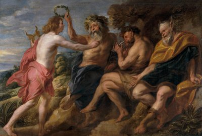 Apollo als Sieger über Pan von Jacob Jordaens