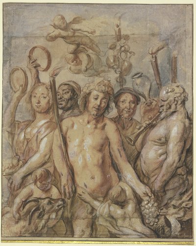 Bacchantenzug (Triumph des Bacchus) von Jacob Jordaens