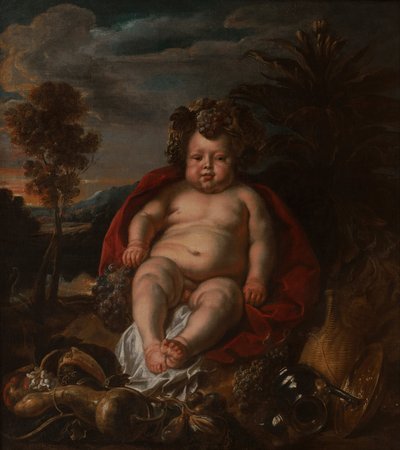 Bacchus als Kind von Jacob Jordaens