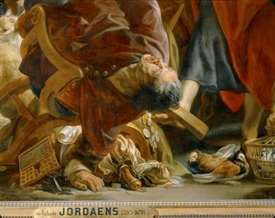 Jesus vertreibt die Händler aus dem Tempel von Jacob Jordaens