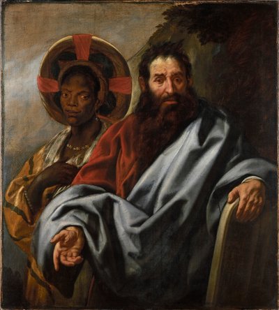 Moses und seine äthiopische Frau Zipporah von Jacob Jordaens