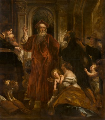 Heiliger Ivo von Bretagne von Jacob Jordaens