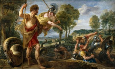 Cadmo y Minerva von Jacob Jordaens