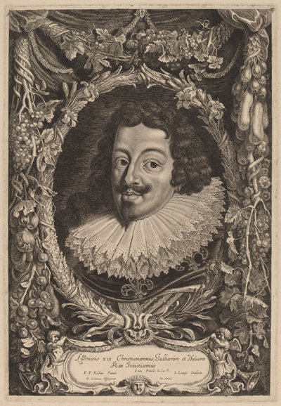 Ludwig XIII., König von Frankreich von Jacob Louis after Sir Peter Paul Rubens