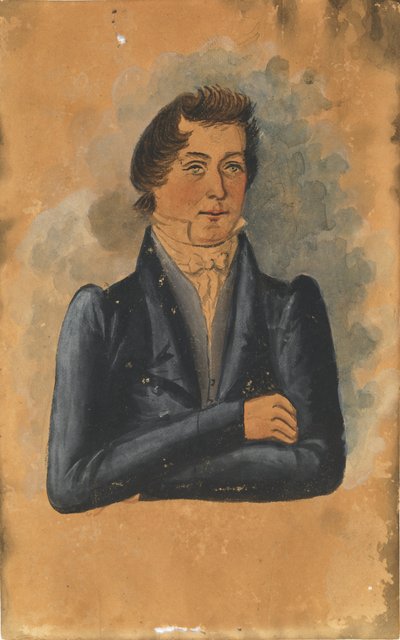 Porträt eines Mannes, frühes 19. Jahrhundert von Jacob Maentel