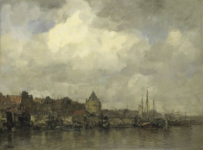 Der Schreierstoren an der Außenseite von Amsterdam von Jacob Maris