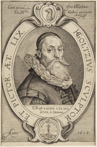 Hendrick Goltzius von Jacob Matham