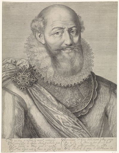 Porträt von Maximilien de Béthune von Jacob Matham