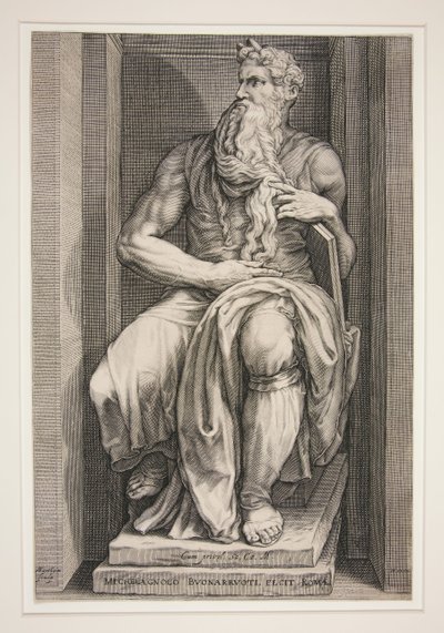 Mosesstatue vom Grabmal Julius