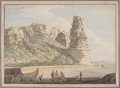 Eine Ansicht in Terracina von Jacob More