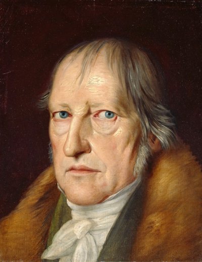 Porträt von Georg Wilhelm Friedrich Hegel (1770-1831) von Jacob Schlesinger