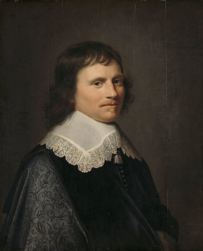 Porträt eines Mannes, vermutlich Salomon van Schoonhoven (1617-1653), Oberstleutnant von Putten von Jacob Willemsz. Delff (II)