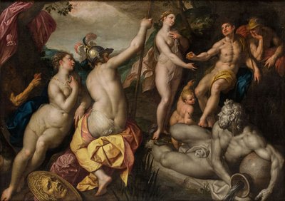 Das Urteil des Paris von Jacob de Backer