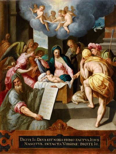 Die Geburt Christi von Jacob de Backer