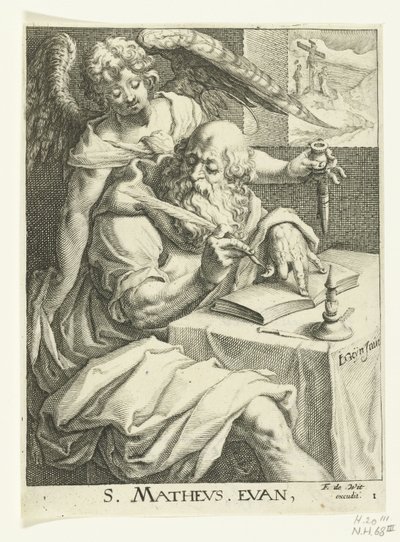 Evangelist Matthäus von Jacob de Gheyn (II) (workshop of)