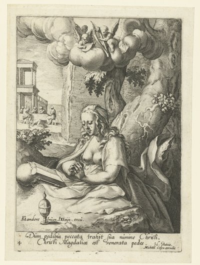 Maria Magdalena als reuige Sünderin von Jacob de Gheyn (II) (workshop of)