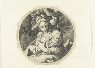 Maria mit Christuskind von Jacob de Gheyn (II) (workshop of)