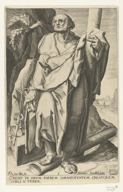 Apostel Petrus von Jacob de Gheyn (II)