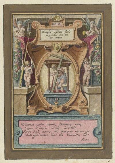 Christus in der Weinpresse von Jacob de Gheyn (II)