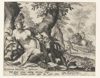 Das Element Erde von Jacob de Gheyn (II)