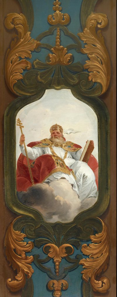 Papst Gregor der Große, Kirchenvater von Jacob de Wit