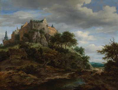 Ansicht von Burg Bentheim von Jacob van Ruisdael