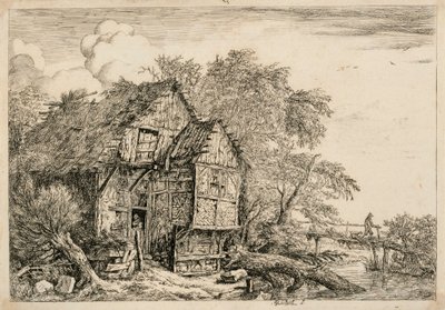 Holzbrücke von Jacob van Ruisdael