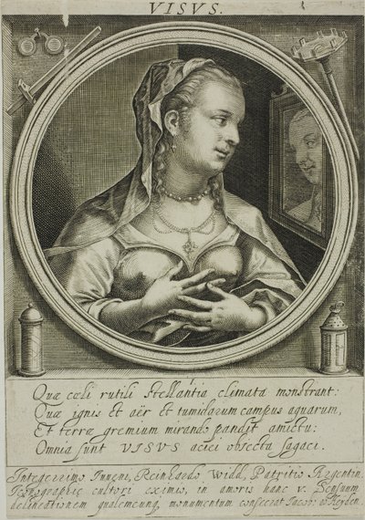 Sehen, Platte eins aus Die fünf Sinne von Jacob van der Heyden