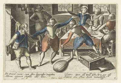 Studentenfest von Jacob van der Heyden