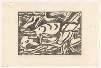 Komposition XIII (Originaltitel) von Jacoba van Heemskerck (signed by artist)