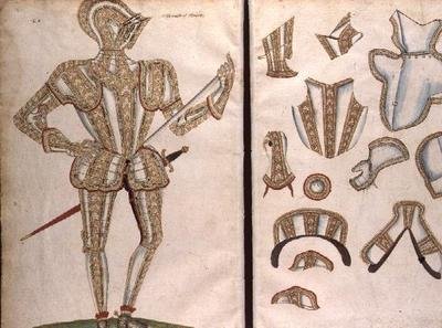 Rüstung für den Earl of Essex, ca. 1589 von Jacobe Halder