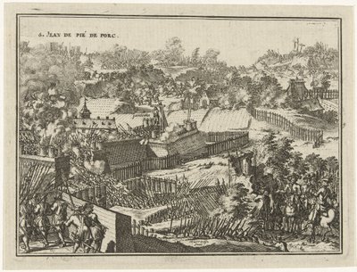 Eroberung von S. Jean de Pié de Porc von Jacobus Harrewijn