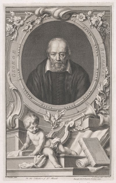 George Buchanan von Jacobus Houbraken