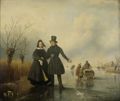 Porträt von Herrn und Frau Thijssen von Jacobus Sorensen