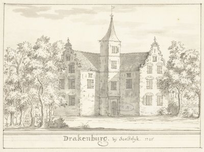 Das Schloss Drakenburg bei Soestdijk von Jacobus Stellingwerff