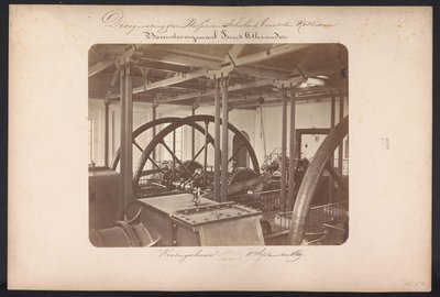 Bovenstoomgemaal Prins Alexander / Kralingscheveer 18. September 1869 von Jacobus van Gorkom jr.