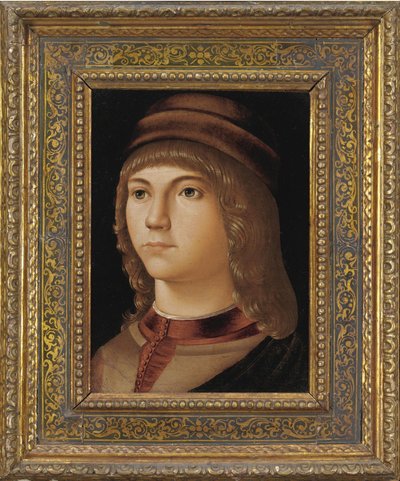Porträt eines jungen Mannes von Jacometto Veneziano