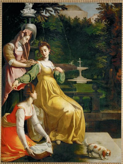 Susanna im Bade von Jacopo Chimenti Empoli
