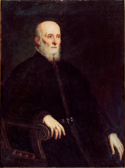Porträt von Alvise Cornaro von Jacopo Robusti Tintoretto
