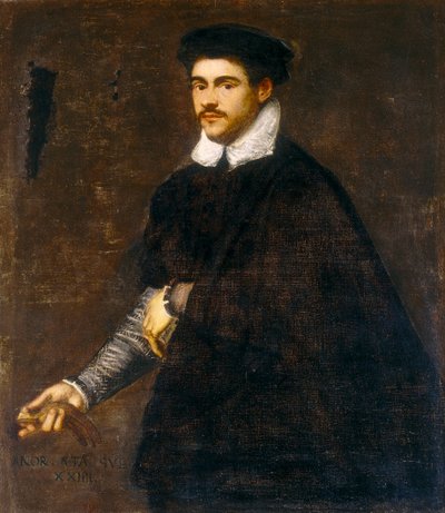 Porträt eines jungen Mannes von Jacopo Robusti Tintoretto