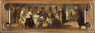 Das Festmahl des Belsazar von Jacopo Robusti Tintoretto