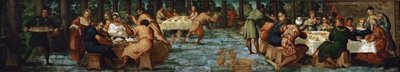 Das Festmahl des Belsazar, ca. 1543 von Jacopo Robusti Tintoretto