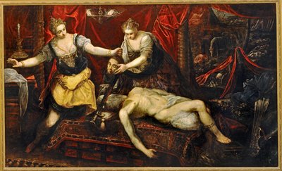 Der Tod des Holofernes von Jacopo Robusti Tintoretto