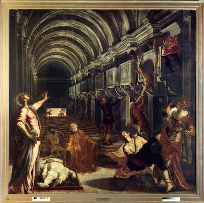 Die Entdeckung des Leichnams des Heiligen Markus von Jacopo Robusti Tintoretto
