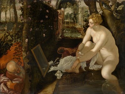 Susanna und die Ältesten von Jacopo Tintoretto