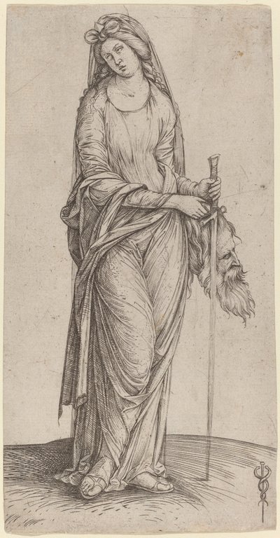 Judith hält den Kopf von Holofernes, ca. 1501-1503 von Jacopo de Barbari
