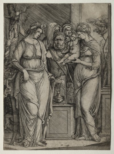 Opfer des Priapus von Jacopo de