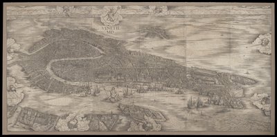 Ansicht von Venedig von Jacopo de Barbari