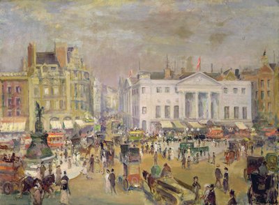 Piccadilly Circus von Jacques-Emile Blanche