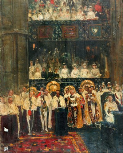 Die Krönung von George V. von Jacques Emile Blanche